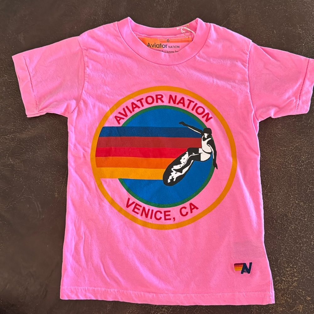 Aviator Nation Kids Tee NWT